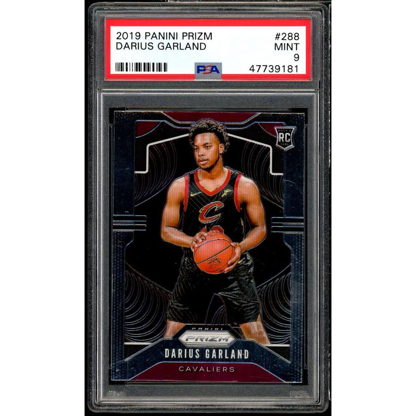 PSA9] Darius Garland 2019 Panini select RED prizm 199シリアル 