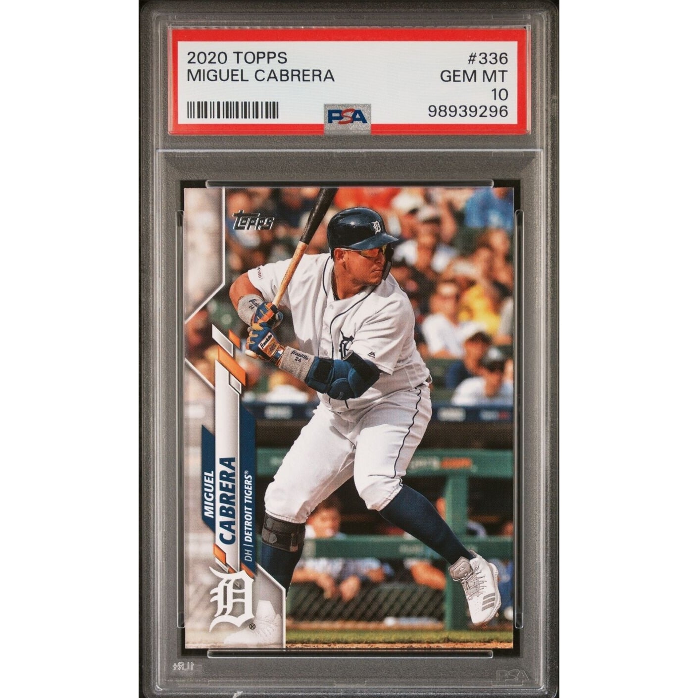 ミゲルカブレラ直筆サインカードMiguel Cabrera（2022 topps auto 