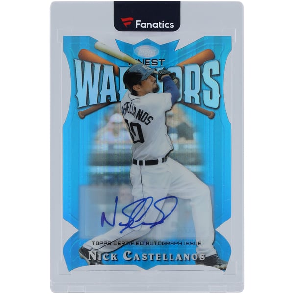 Autographed Nick Castellanos MLB Trading Cards, Autographed 