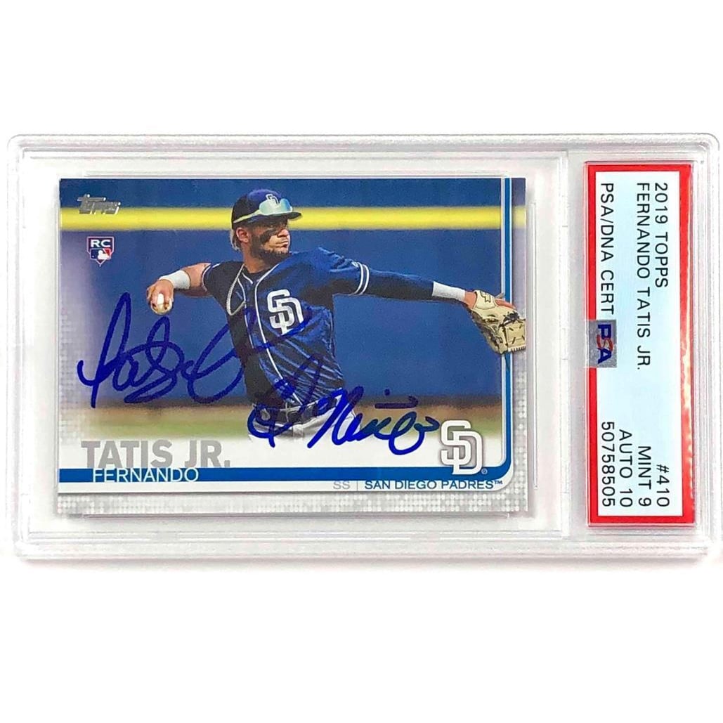 PSA9 Fernando Tatis Jr. RC 2019 Bowman Chrome タティス #26 MLB 