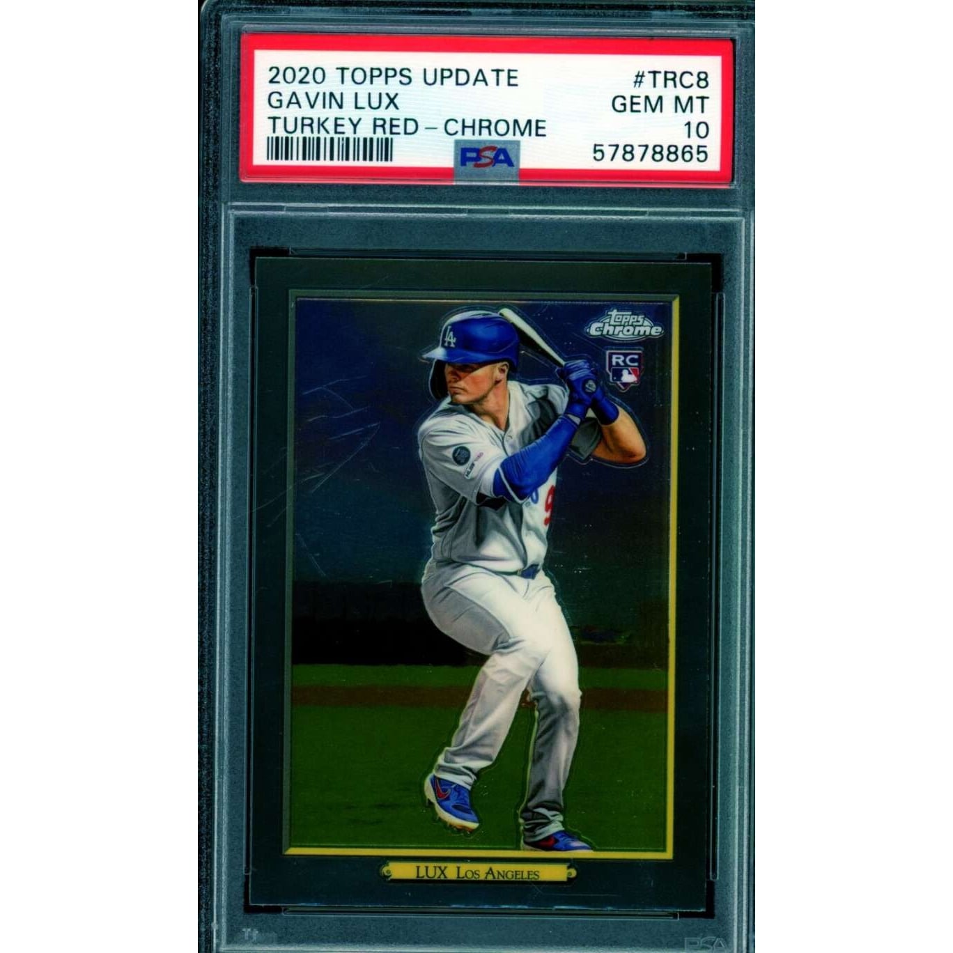 Lux Gavin PSA | Signed eBay Bowman 0 1 - MLB Trading Paper Draft 