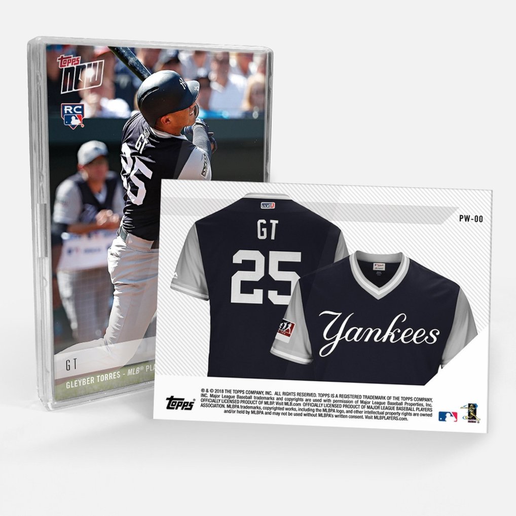 Giancarlo Stanton Judge Torres Severino +1 Topps Now Players 
