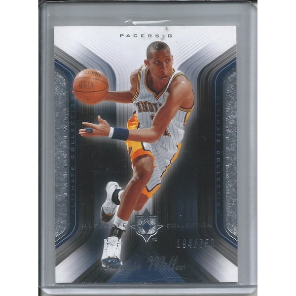 NBA Reggie Miller Signed Trading Cards, Collectible Reggie Miller 