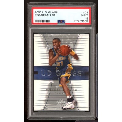 NBA 2000 UPPER DECK ☆ REGGIE MILLER☆ NO.RG-F FLOOR CARD（PSA 