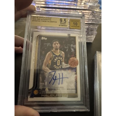NBA Tyrese Haliburton Signed Trading Cards, Collectible Tyrese 