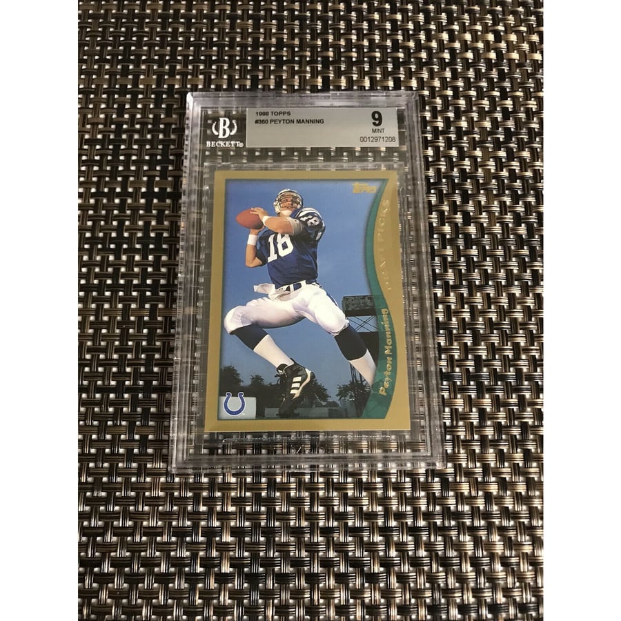 Peyton Manning Rookie Card