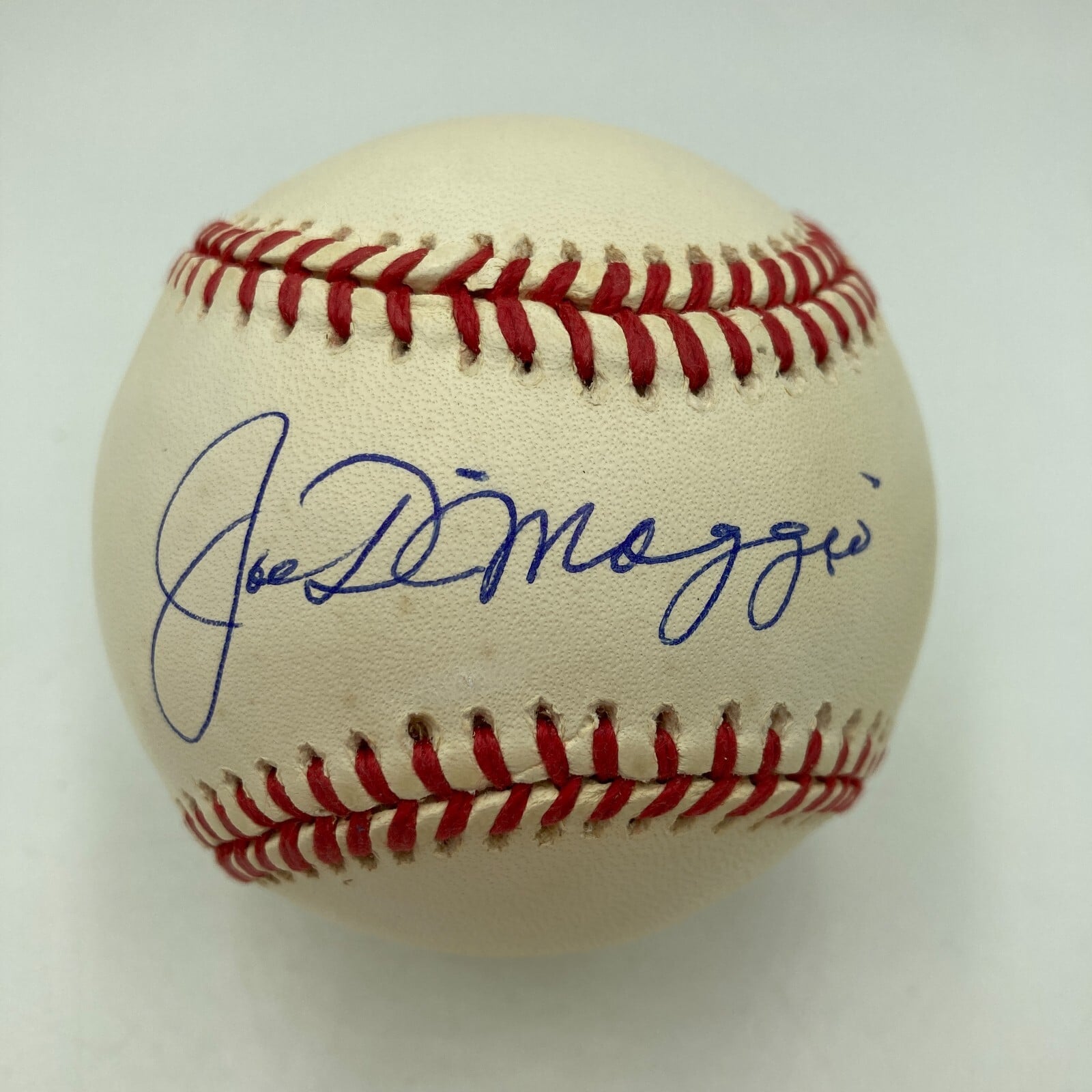 Joe Dimaggio Signed American League Baseball PSA DNA Graded 10 GEM MINT