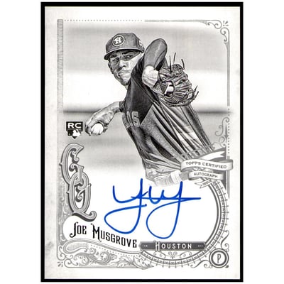MLB Joe Musgrove Signed Trading Cards, Collectible Joe Musgrove 