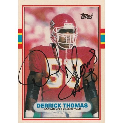 Derrick Thomas NFL Memorabilia, Derrick Thomas Collectibles 