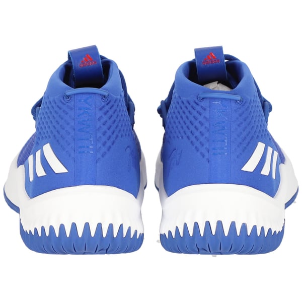 Adidas Kansas Jayhawks Team Issued Blue White Damian Lillard 2 Basketball Shoes Kansas Jayhawks Team Issued White D Lillard 2 Shoes from the  main image 4