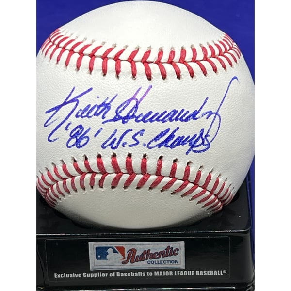 Keith Hernandez Signed 1986 World Series ROMLB Baseball – Mets WS Champ, JSA COA