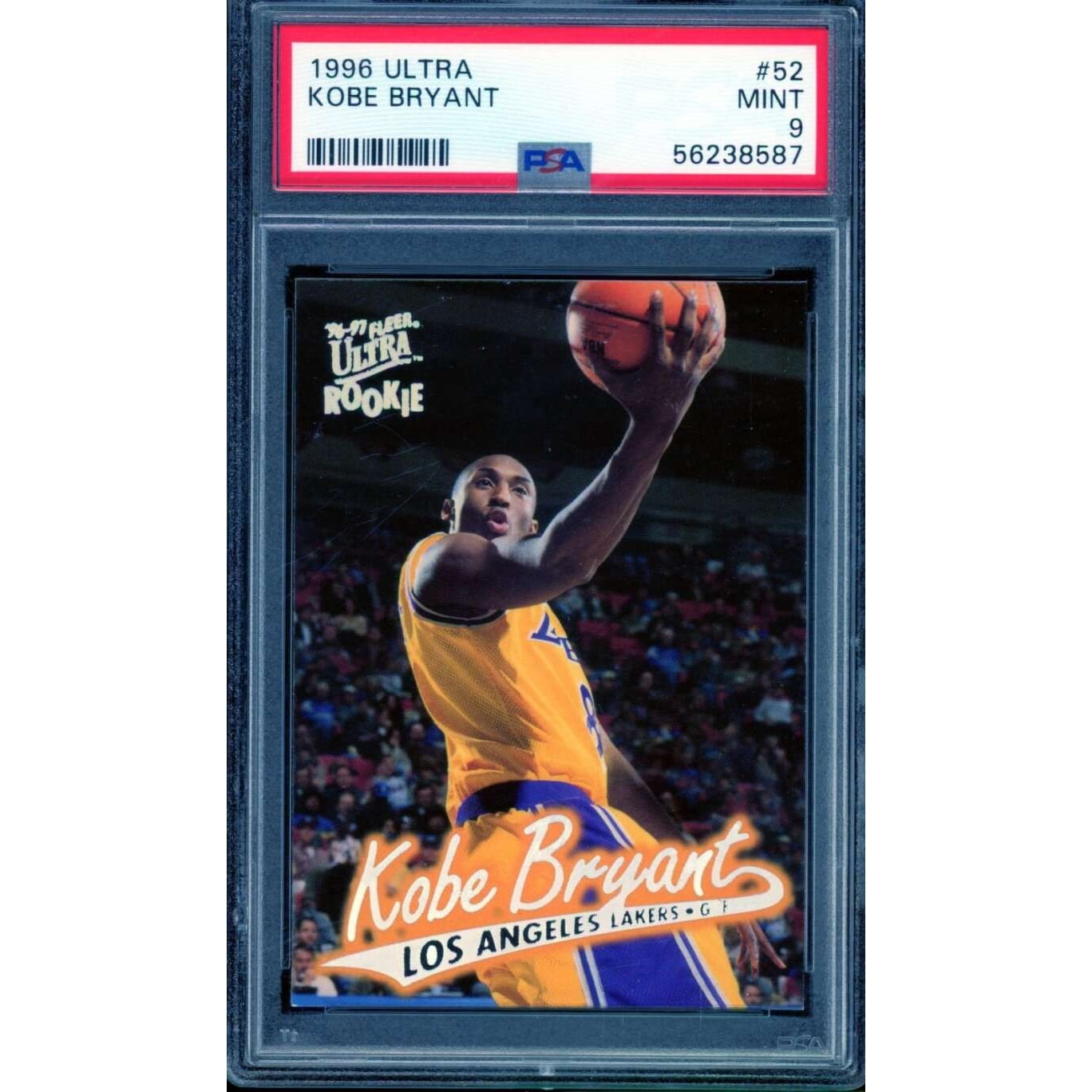 Kobe Bryant Rookie Card 0 1996-97 com: - Basketball RC Premium 