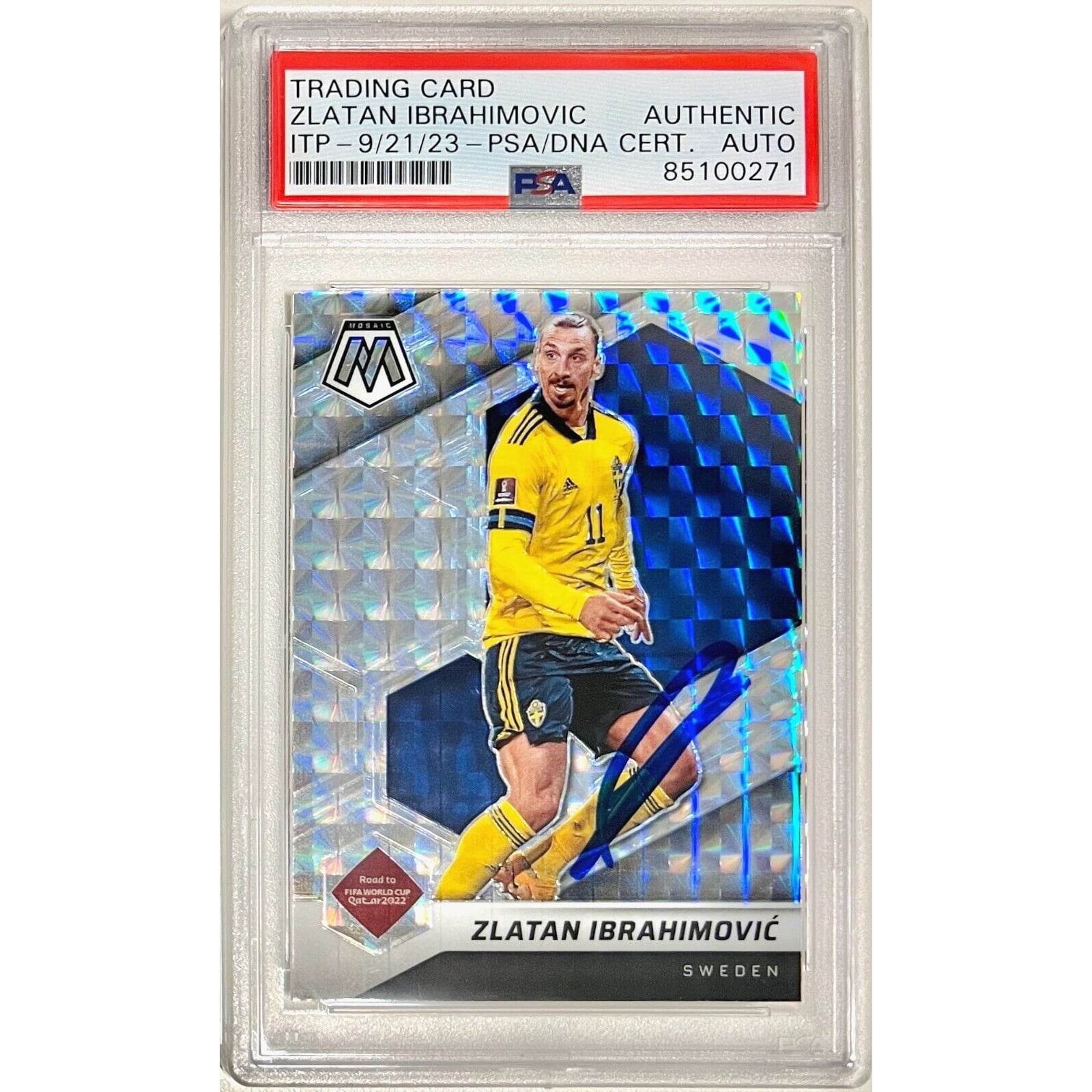 ZLATAN 【サイン入り】 IBRAHIMOVIC 直筆サインカード 25枚限定 ?