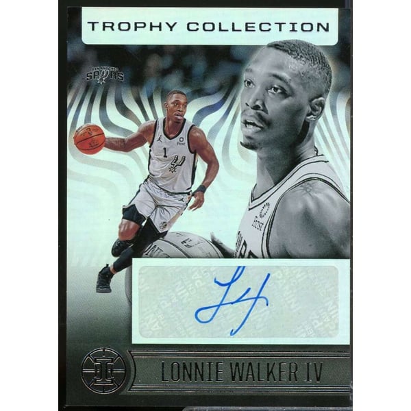 Autographed Lonnie Walker IV NBA Trading Cards, Autographed 
