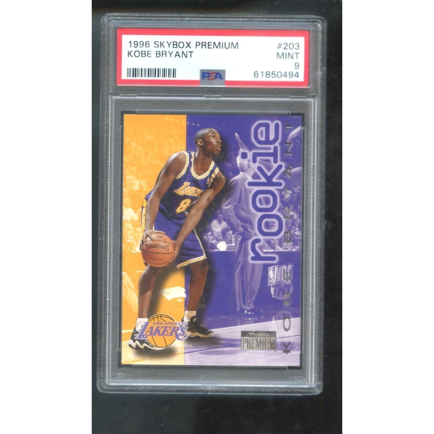 1996-97 Skybox Premium #203 Kobe Bryant ROOKIE RC PSA 9 Graded 