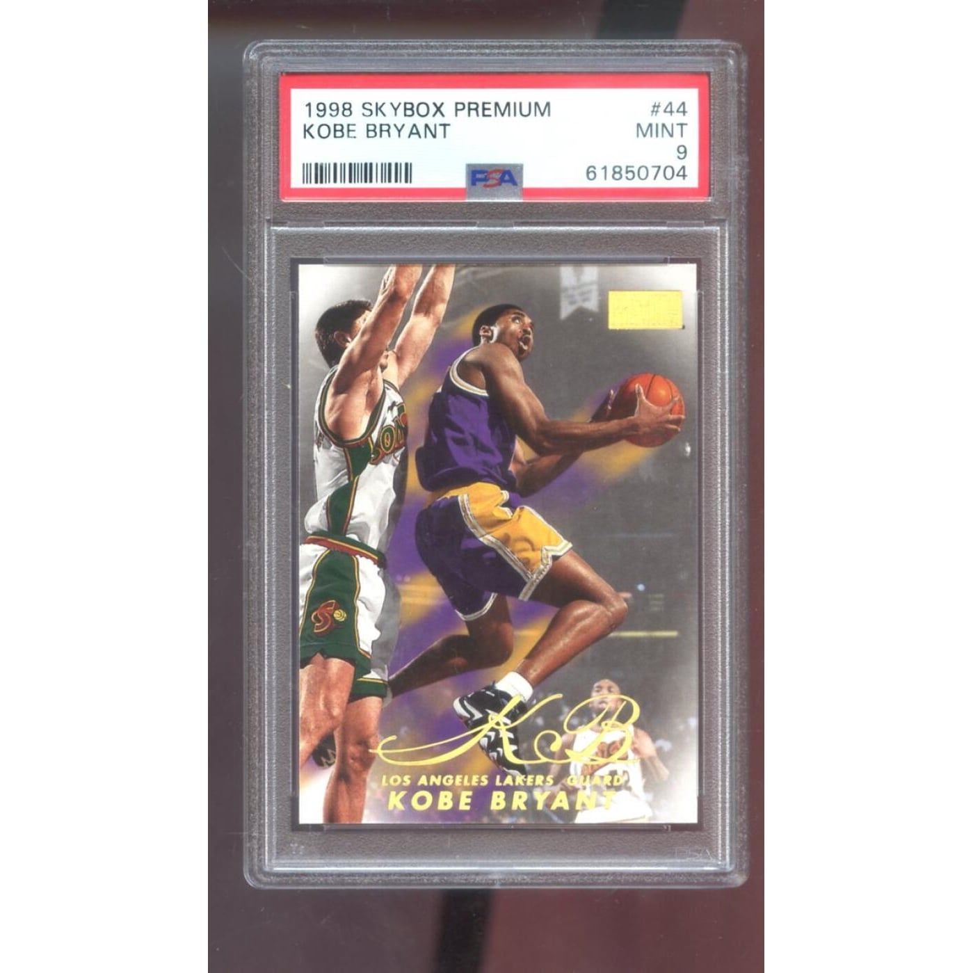 1998-99 Skybox Premium #44 Kobe Bryant PSA 9 Graded Basketball 