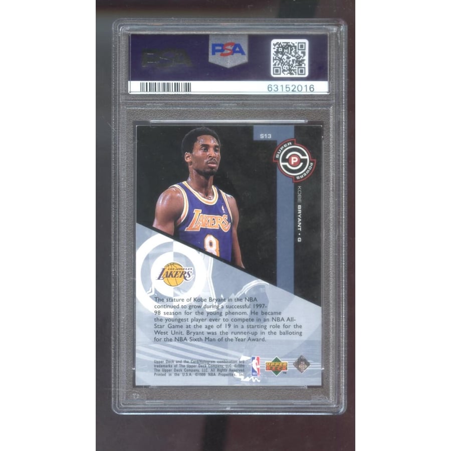 Kobe Bryant ULTRABILITIES ALL-STAR PSA10 やりきれない