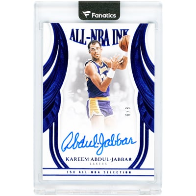 NBA Kareem Abdul-Jabbar Signed Trading Cards, Collectible Kareem 