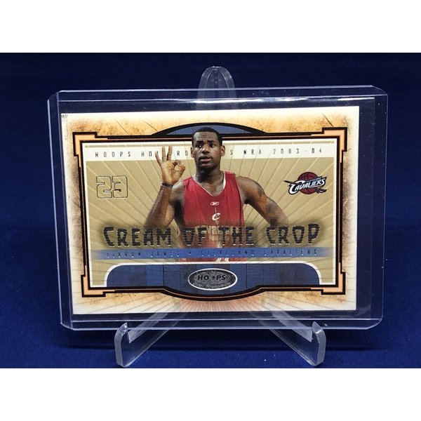 Lebron James 2003-04 Fleer Cream Of The Crop Rc Rookie # 1