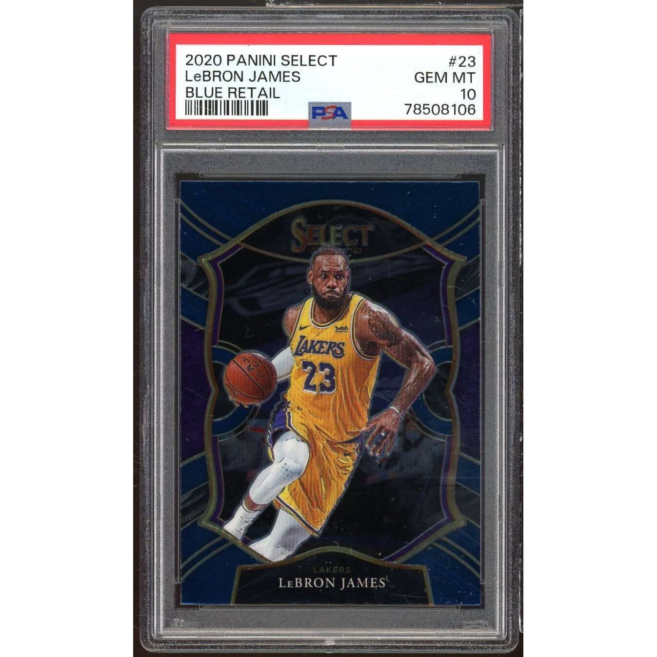 LeBron James Select レブロン・ジェームズ NBAカード Prizm 