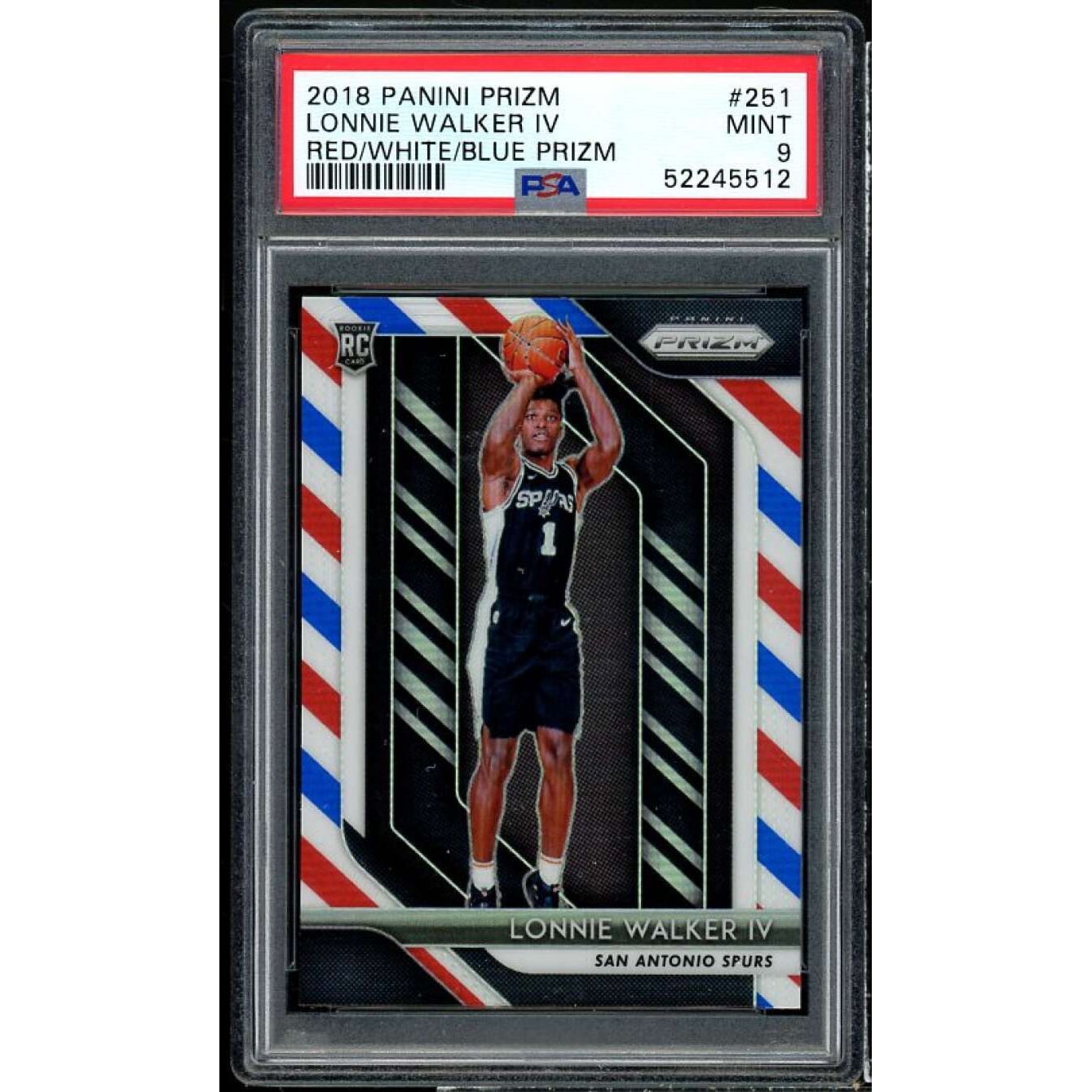 PSAルーキーカードOPTIC CHOICE LONNIE WALKER IV - Donruss Lonnie 