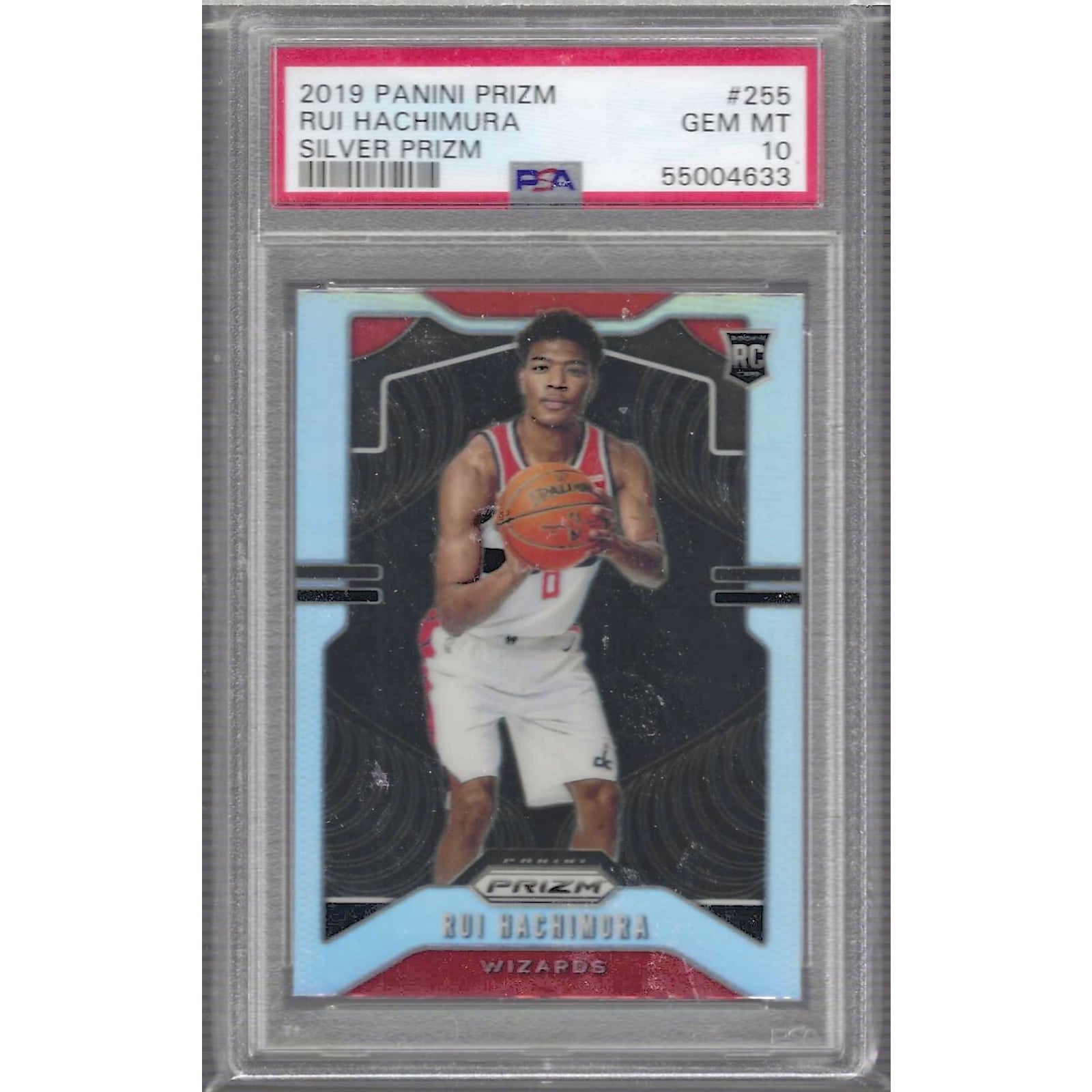 返品・交換 無期限保証で 【BGS 9】Rui Hachimura RC Prizm SILVER 