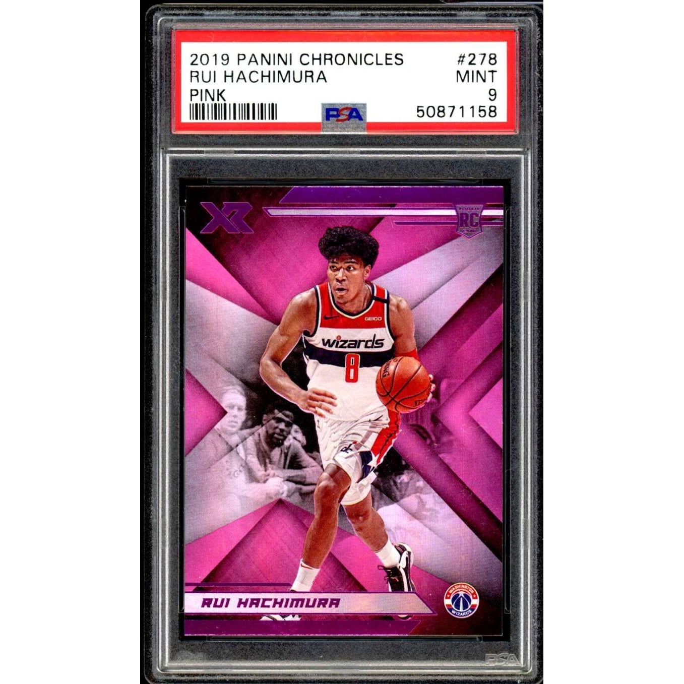 Rui NBA Rui Hachimura AUTO 2019-20 PANINI ONE AND ONE BASKETBALL 