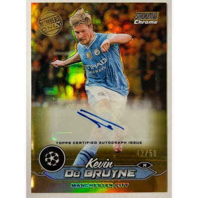 Kevin De Bruyne Premier League Memorabilia, Kevin De Bruyne 