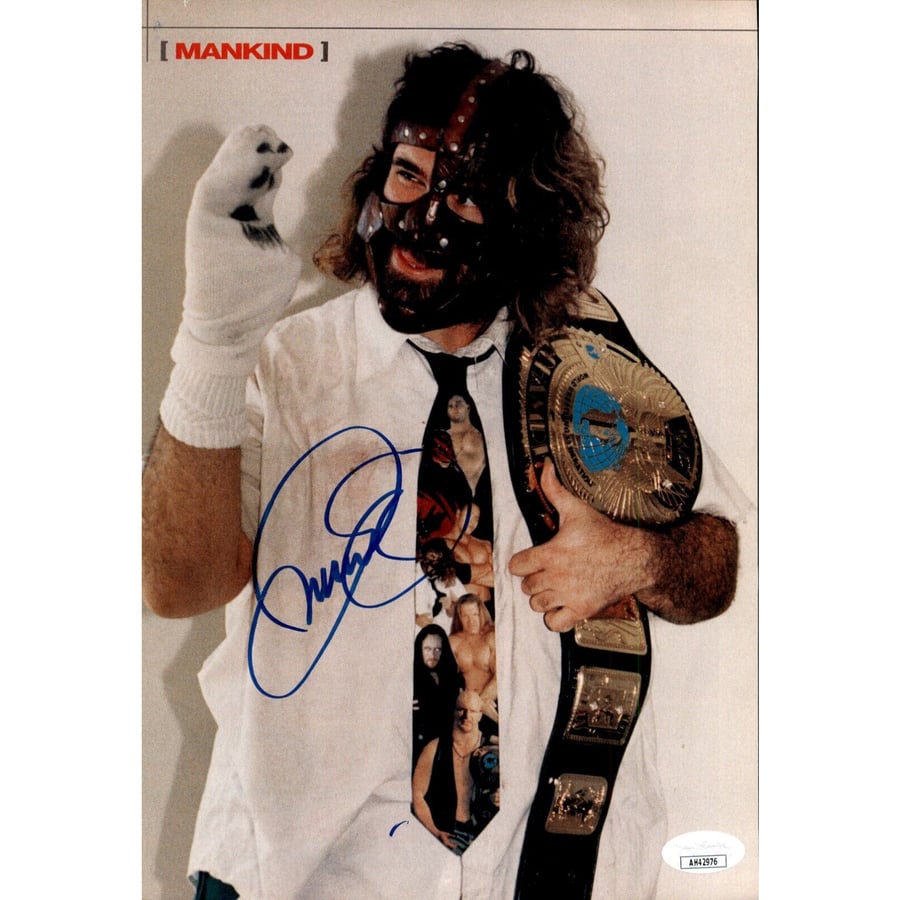 Wwf Foley Mick Foley Mankind Logo