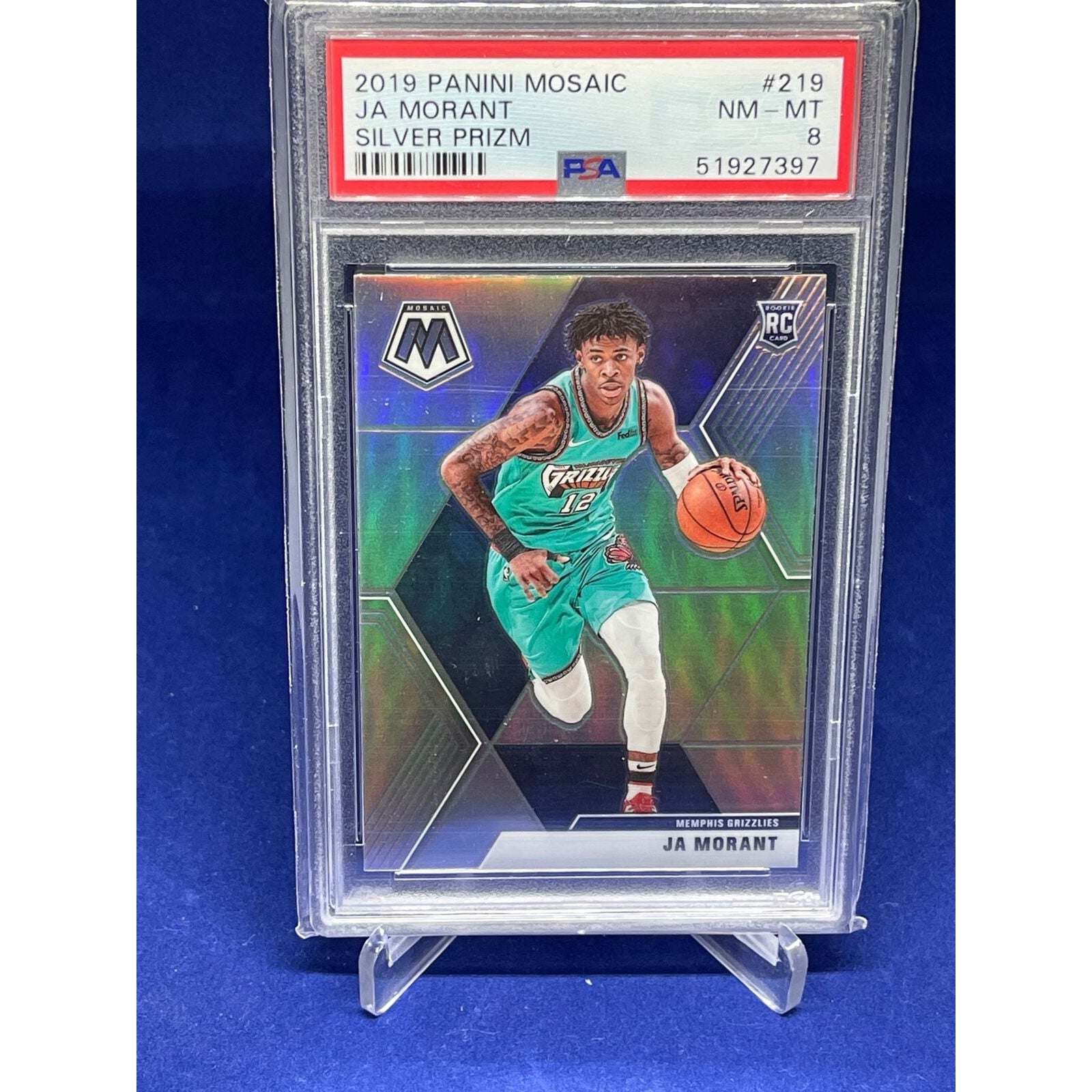 Ja Morant RC 2019-20 Panini Prizm Base PSA9 ジャ・モラント 