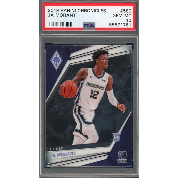 Ja Morant 2019 Panini Chronicles Basketball Rookie Card RC #580 