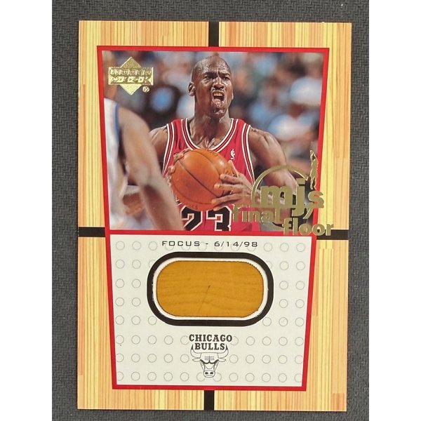 Michael Jordan 2000 Upper Deck Century Legends MJs Final Floor 