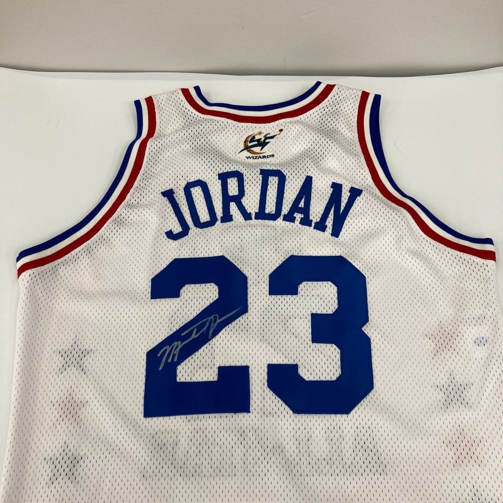 Michael Jordan Signed 2003 All Star Game Pro Cut Reebok Jersey JSA 