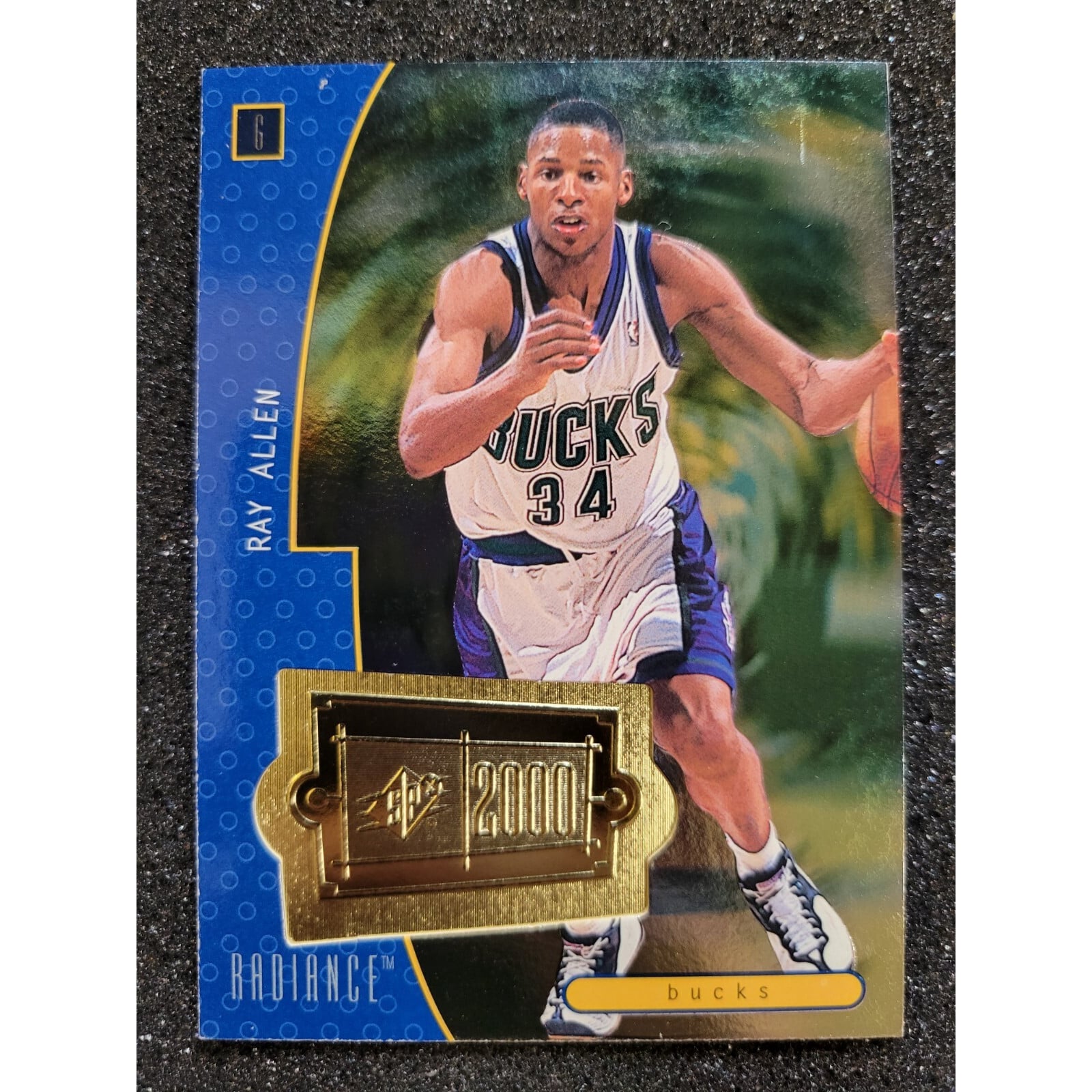Ray Allen 1998-99 UPPER DECK SPX FINITE RADIANCE #D /2025 