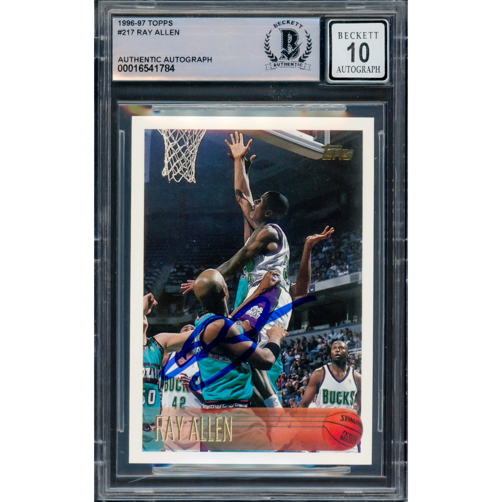 Ray Allen Rookie Year Ray Allen Bucks Rookie