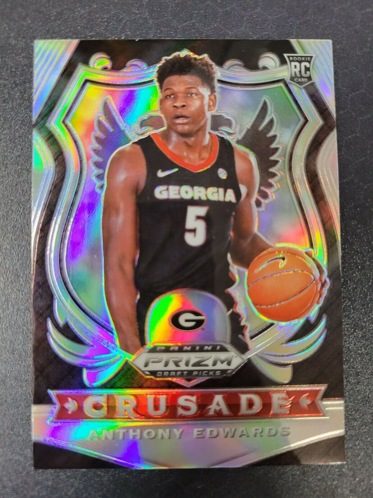 Anthony Edwards 2020-21 Panini National Treasures Rookie Patch 