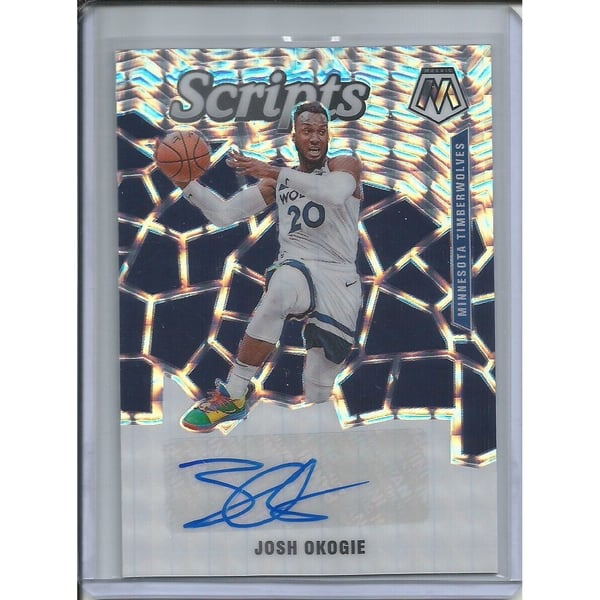 Autographed Josh Okogie NBA Trading Cards, Autographed Trading 