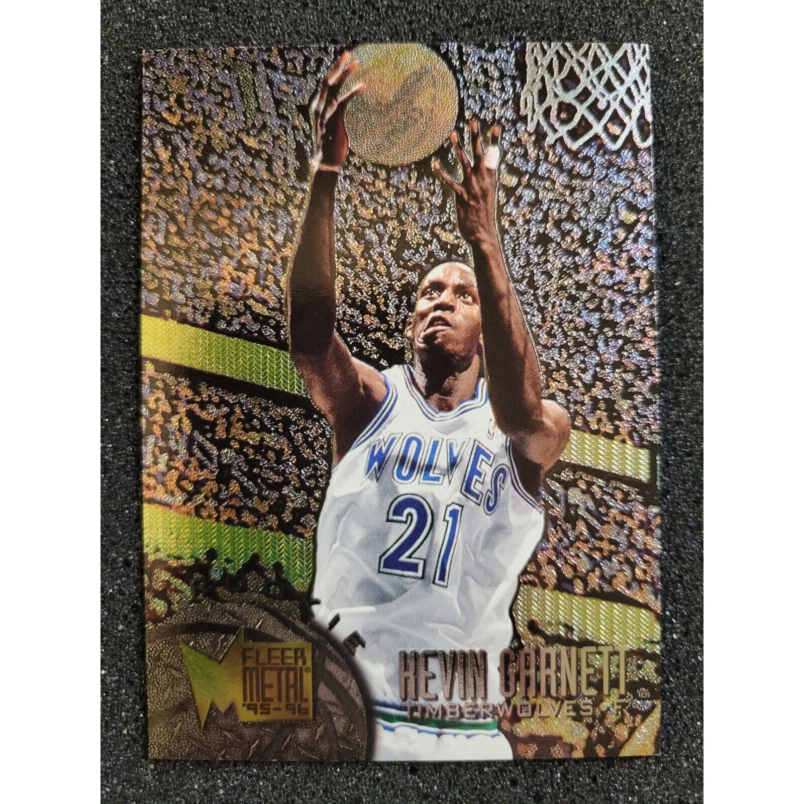Minnesota Timberwolves Rookie Kevin Garnett Rookie Year