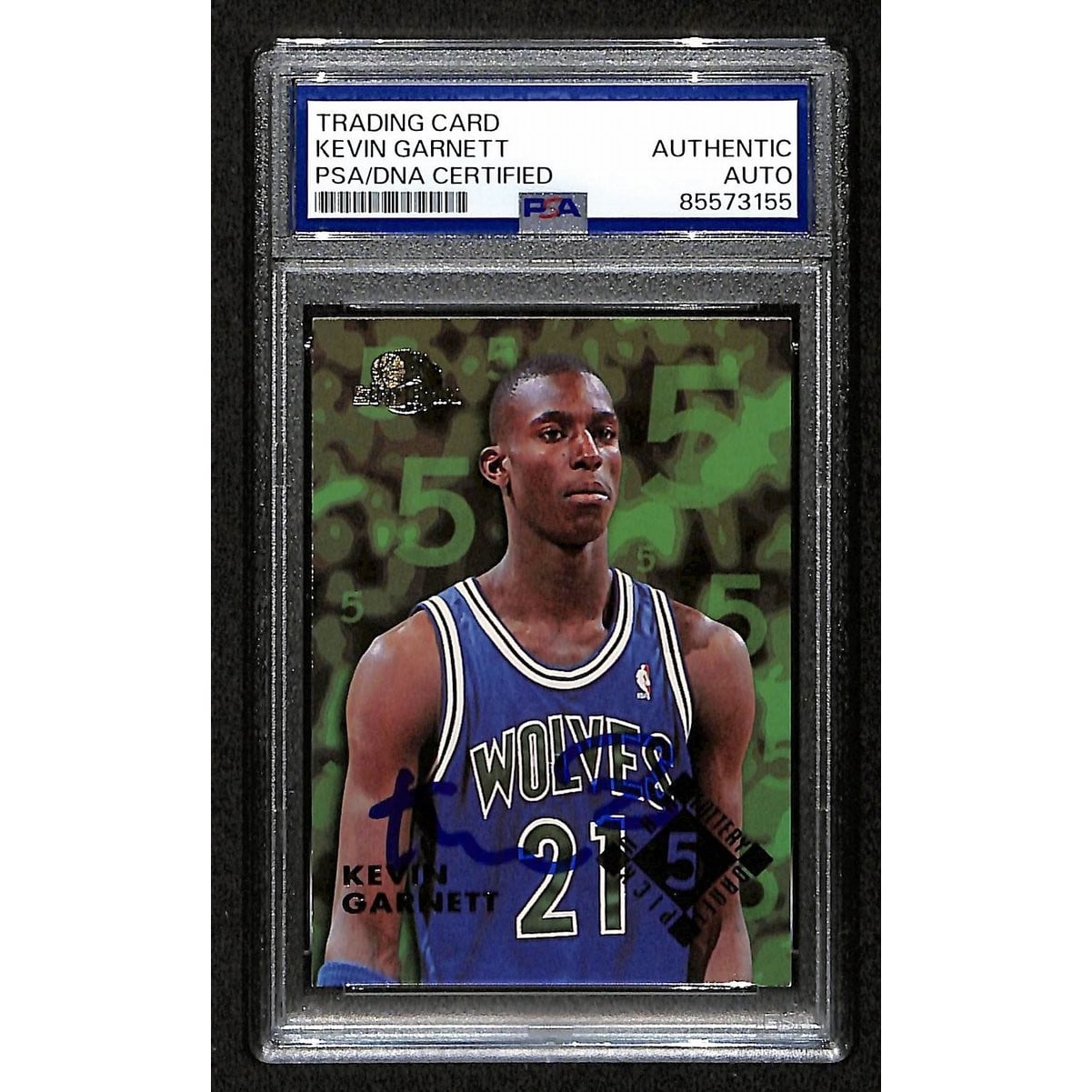 NBAカード KEVIN GARNETT AUTO SKYBOX 1997 Skybox Kevin Garnett Z 