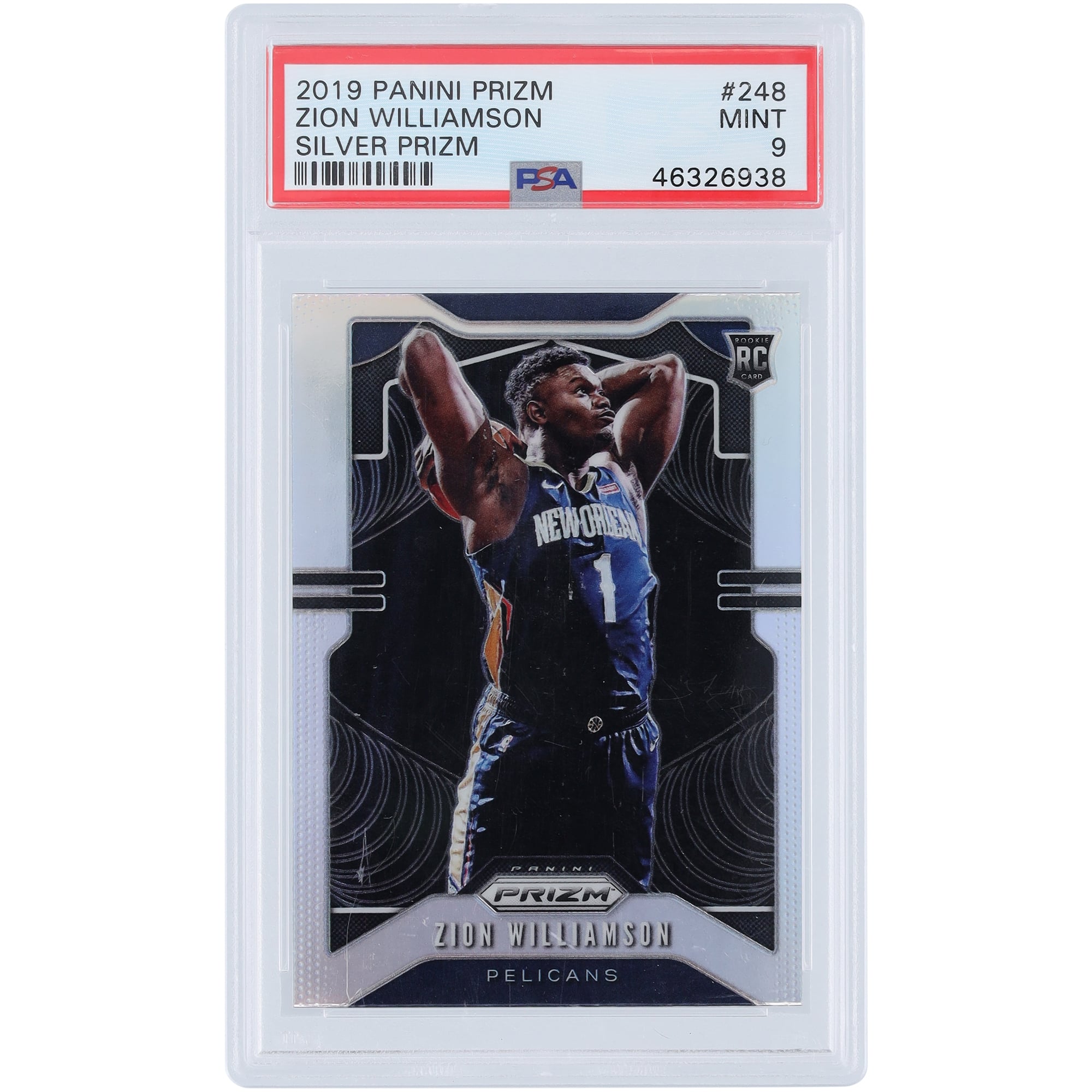 19-20 Prizm RC Silver Zion Williamson NBA ザイオン ペリカンズ Zion 