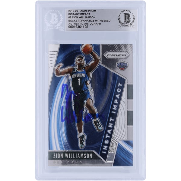 Zion Williamson Illusions Prizm Rookie Card #151 – 2019-20 Panini, Pelicans, Jersey Series
