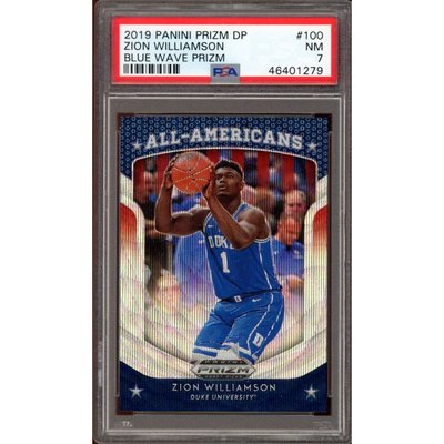 Zion Williamson ザイオン Prizm Auto 直筆 サイン Zion Williamson 