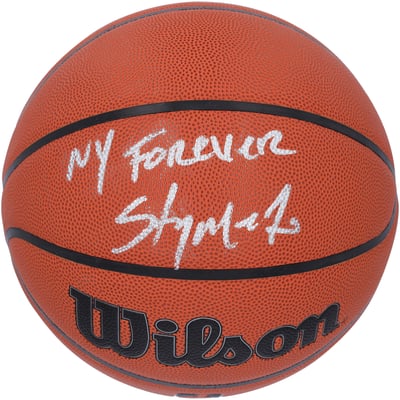 Ballon De Basket Wilson Signé Carmelo Anthony (Nuggets) - Authentifié Fanatics, Série HOF 25