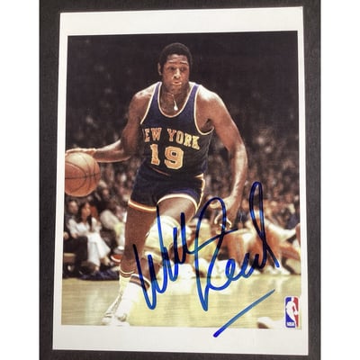 Willis Reed Memorabilia, Willis Reed Collectibles, Verified Signed 
