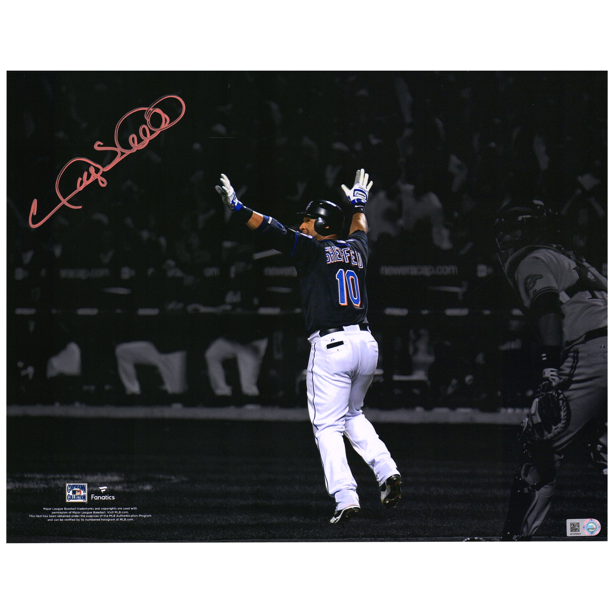 Gary Sheffield New York Mets Autographed 11