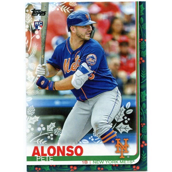 Pete Alonso 2019 Topps Holiday Special Rookie Card #HW71