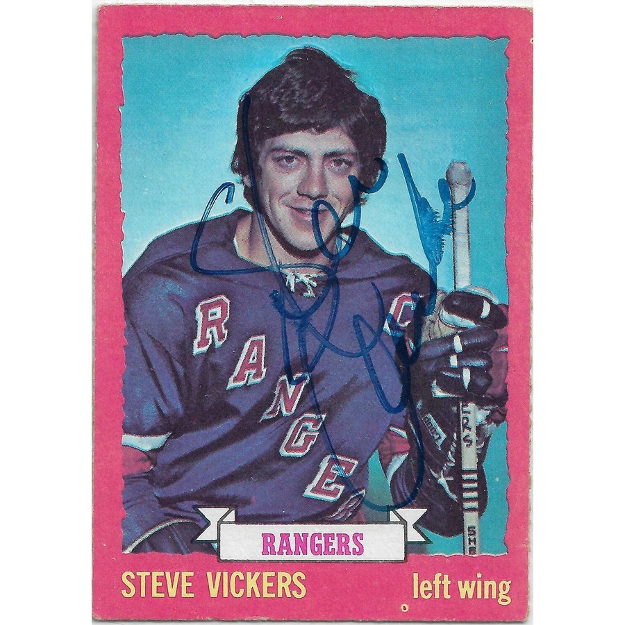 Steve Vickers 1979 80 Topps #195 Steve Vickers New York Rangers V81823