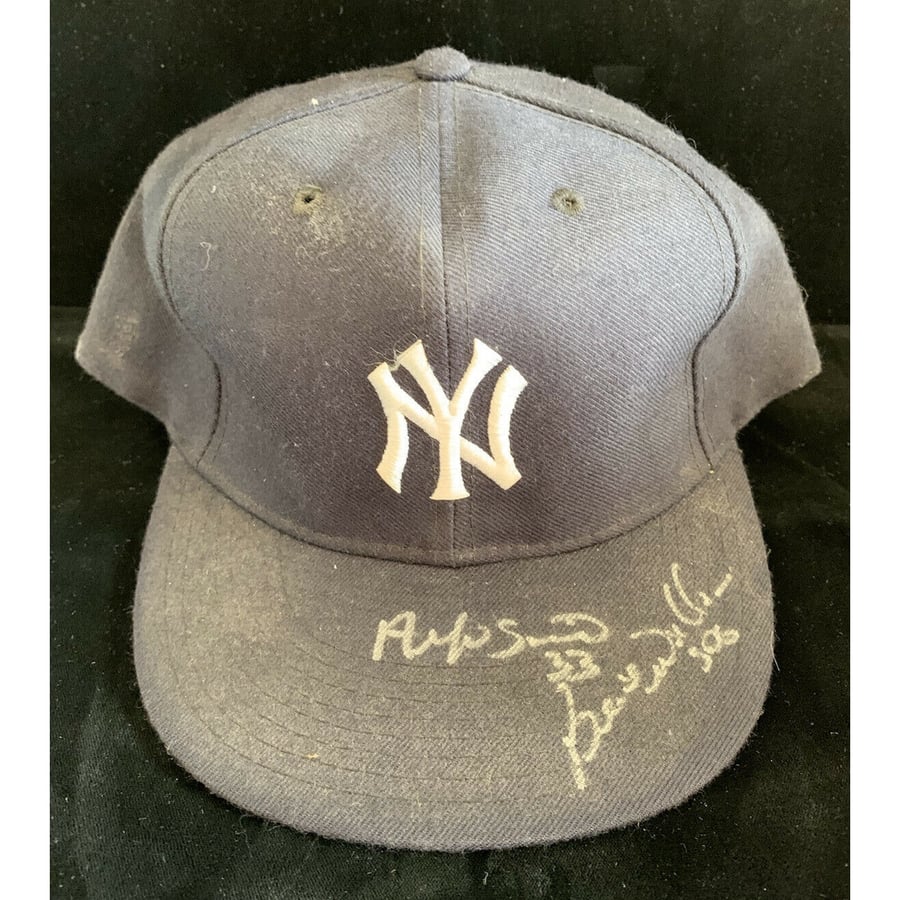 Alfonso Soriano #33 Bernie Williams New York Yankees DUAL SIGNED 