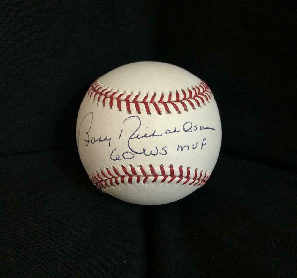 Autographed Bobby Richardson Ball 