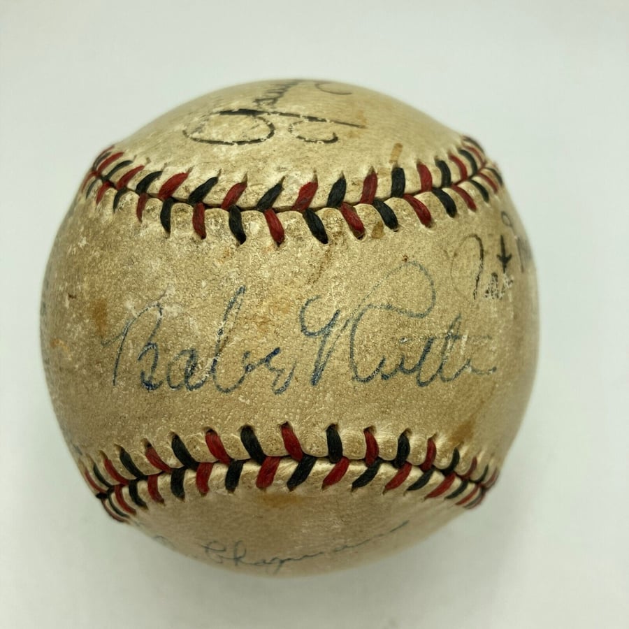 Babe Ruth Called Shot Ball